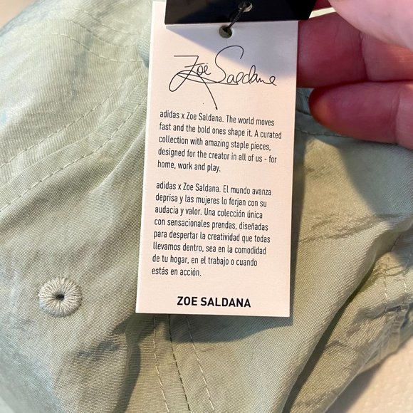 Adidas x Zoe Saldana Women's VFA II Adjustable Baseball Cap NWT - Picture 11 of 12